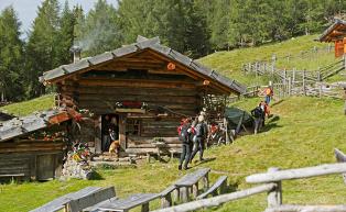 Kaserfeld Alm in Ultental