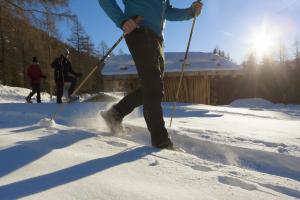 Snow shoe tour in Ulten