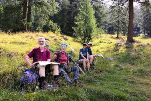 Wanderung zur Auerberg Alm