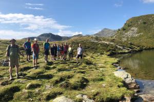 Falkomaisee in Richtung Naturnser Hochwart