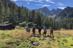 near Seegruben mountain hut