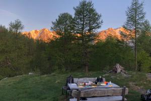 Colazione in montagna