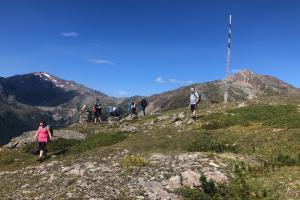 Above Riemberbergl Mountain Hut