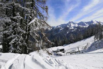 Zona sciistica Schwemmalm in Val d'Ultimo