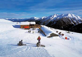 Ski hut at the Schwemmalm
