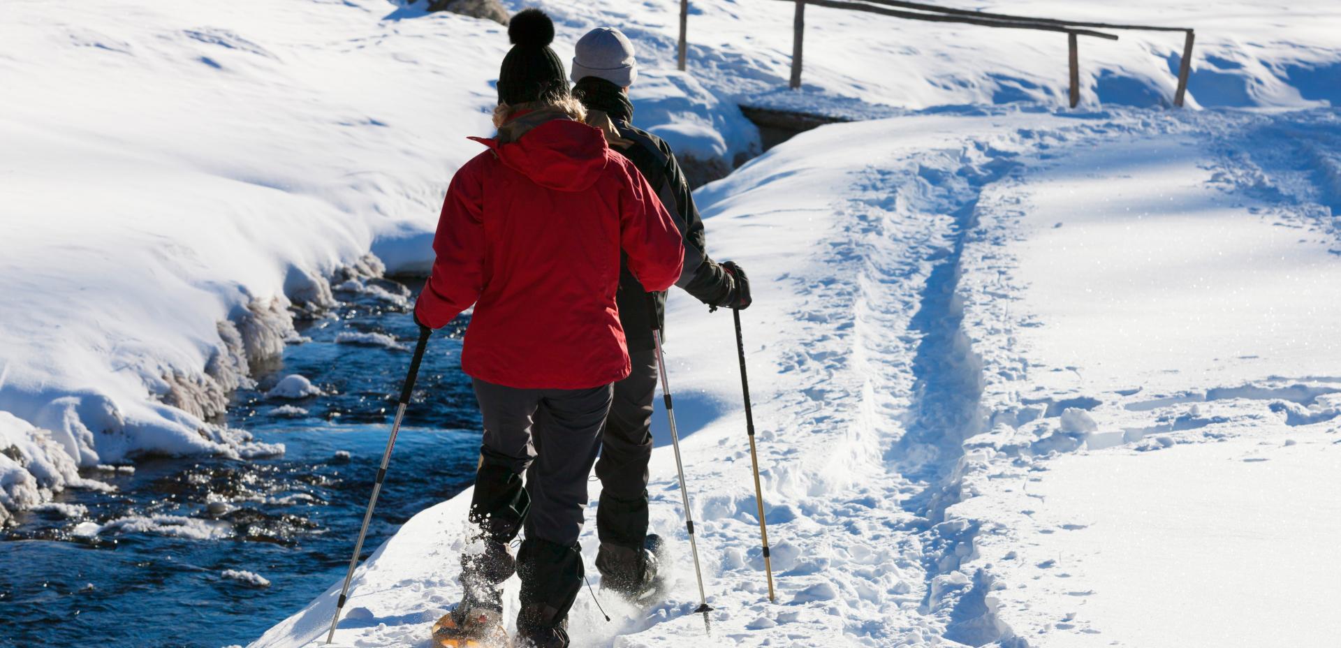 Schneeschuhwanderwege im Ultental