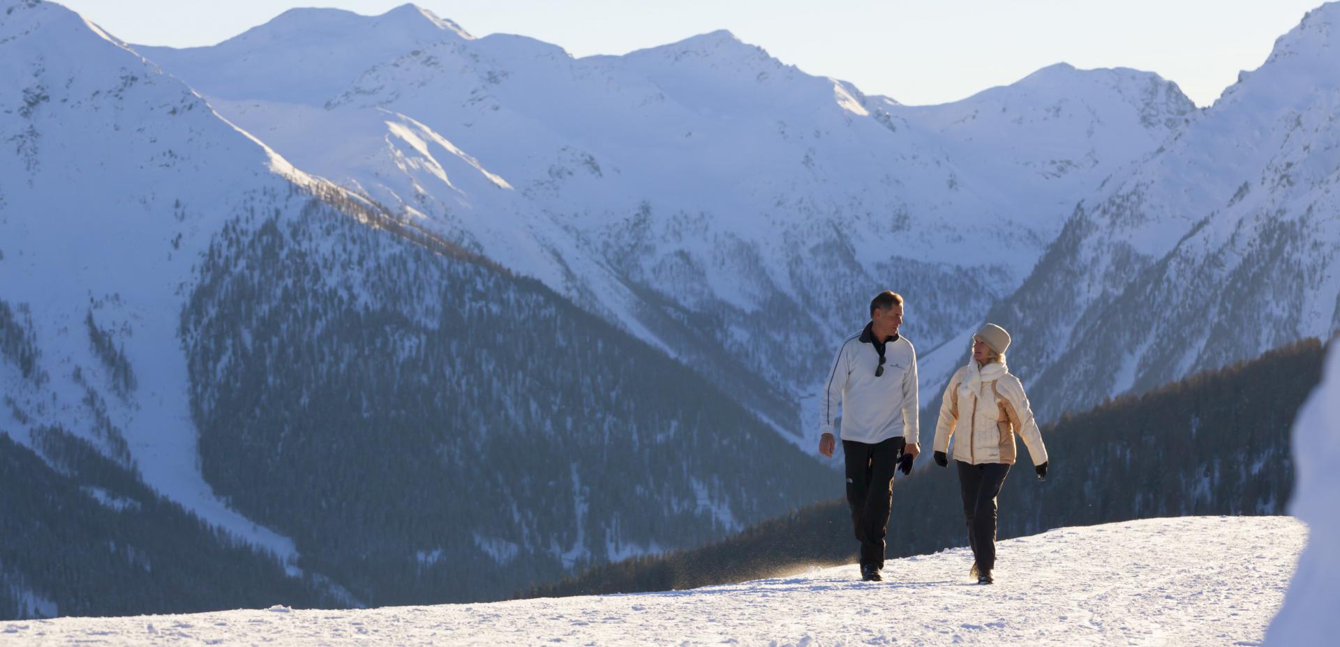 Winter walk in Ultental